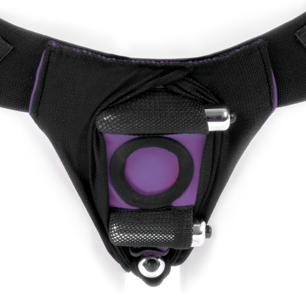 SpareParts Joque Cover Underwear Harness Purple (Double Strap) Size A Nylon