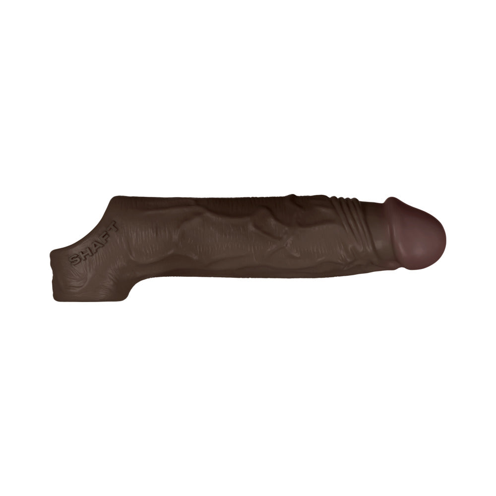 Shaft Model F: Penis Sheath Mahogany Size 1