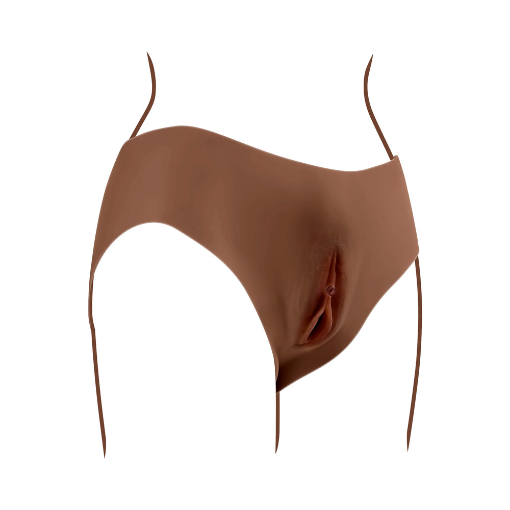 Gender X Vagina Panty Silicone Dark