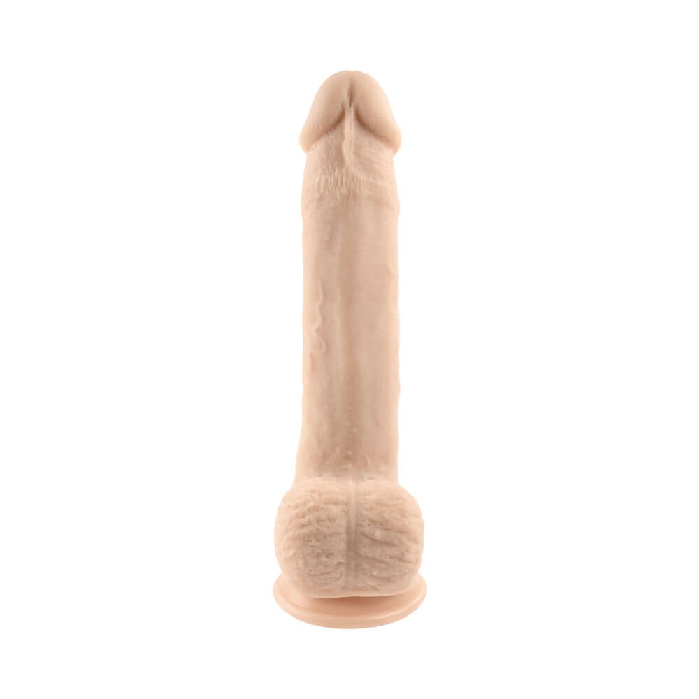 Selopa Natural Feel Flexskin Bendable Dildo with Moving Material 7 inches Light