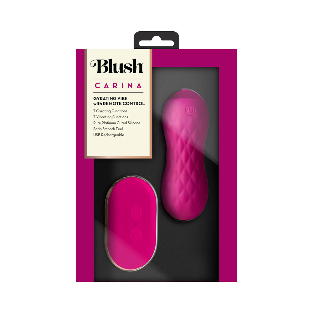 Blush Carina Velvet Gyrating Vibrator