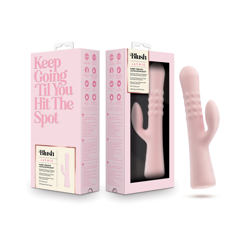Blush Jaymie Rabbit Vibrator Pink