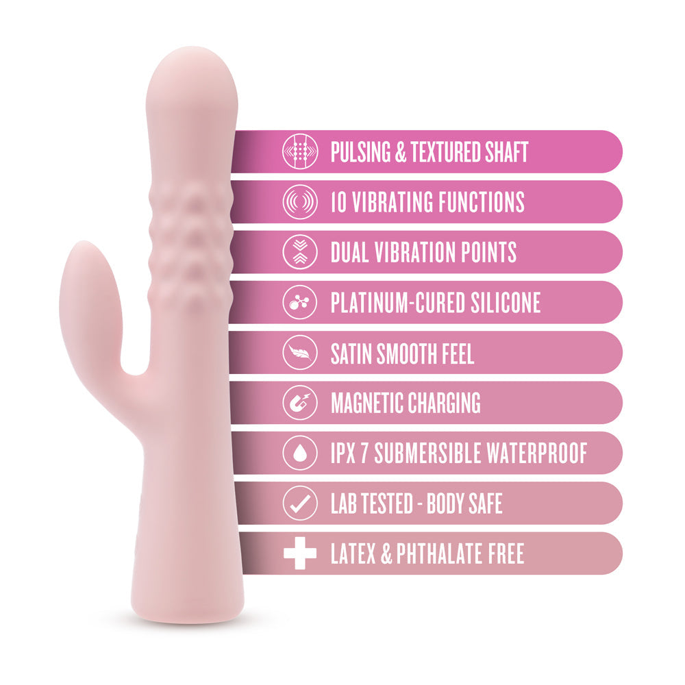 Blush Jaymie Rabbit Vibrator Pink