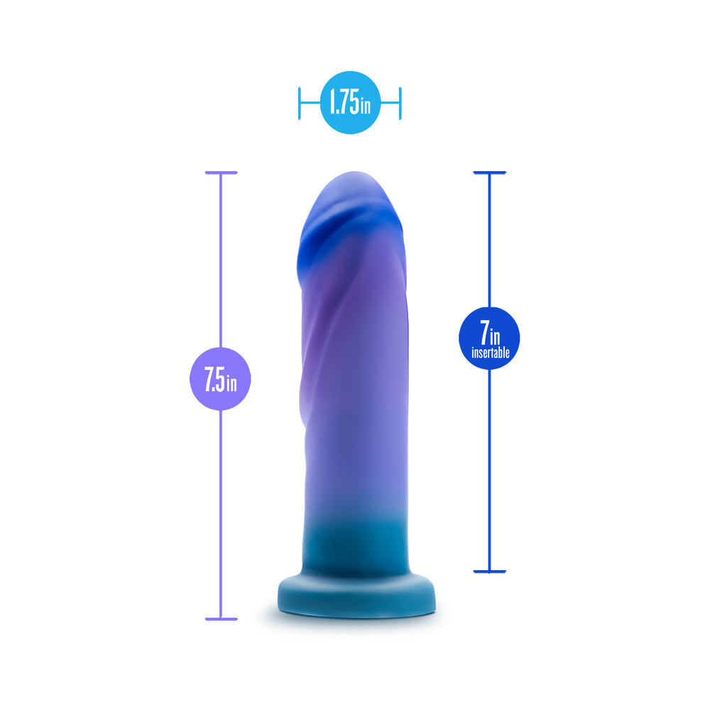 Avant Midnight Rendezvous 7.5 inches Dildo Ocean Blue