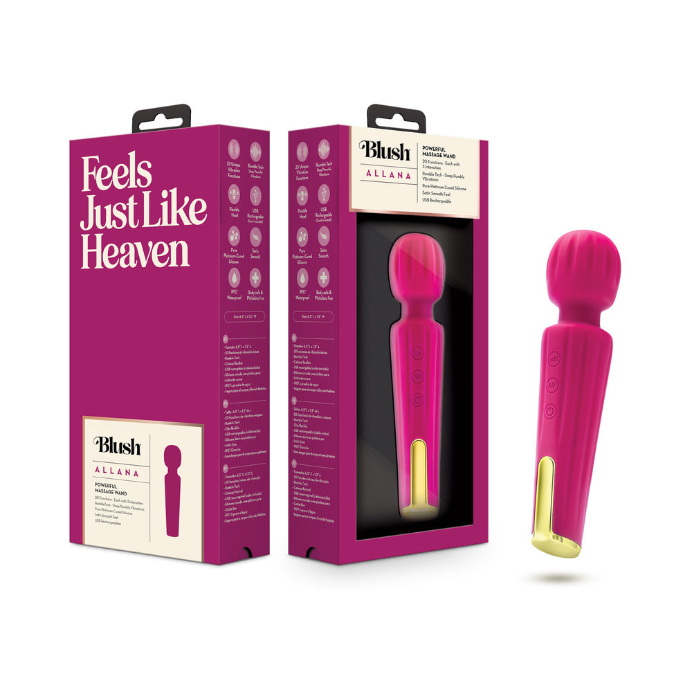 Blush Allana Wand Massager Velvet