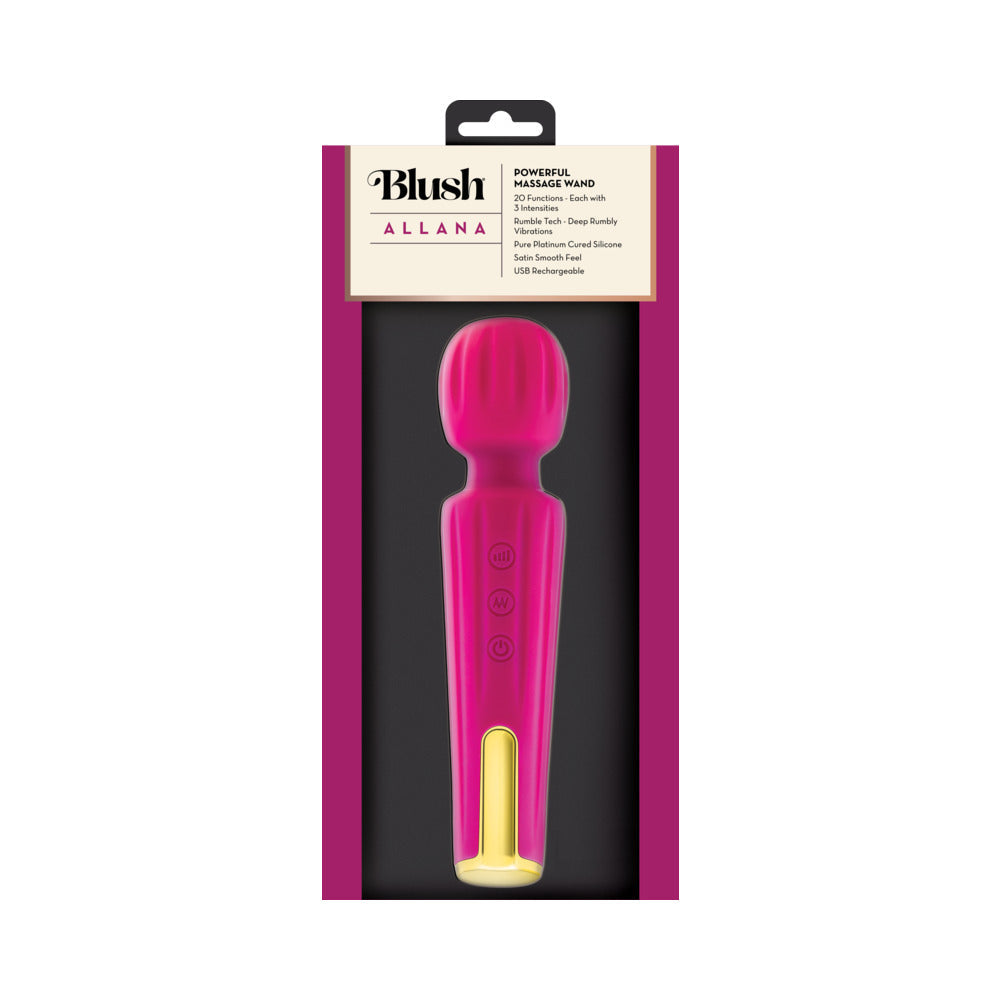 Blush Allana Wand Massager Velvet