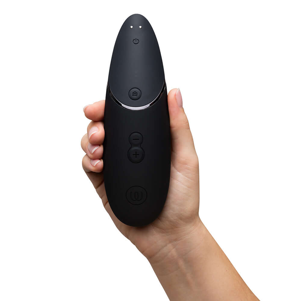 Womanizer Next Rechargeable Silicone Clitoral Stimulator - Black