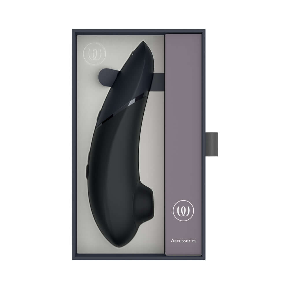 Womanizer Next Rechargeable Silicone Clitoral Stimulator - Black