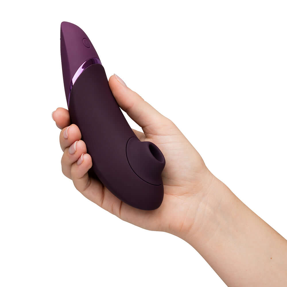 Womanizer Next Rechargeable Silicone Clitoral Stimulator - Dark Purple