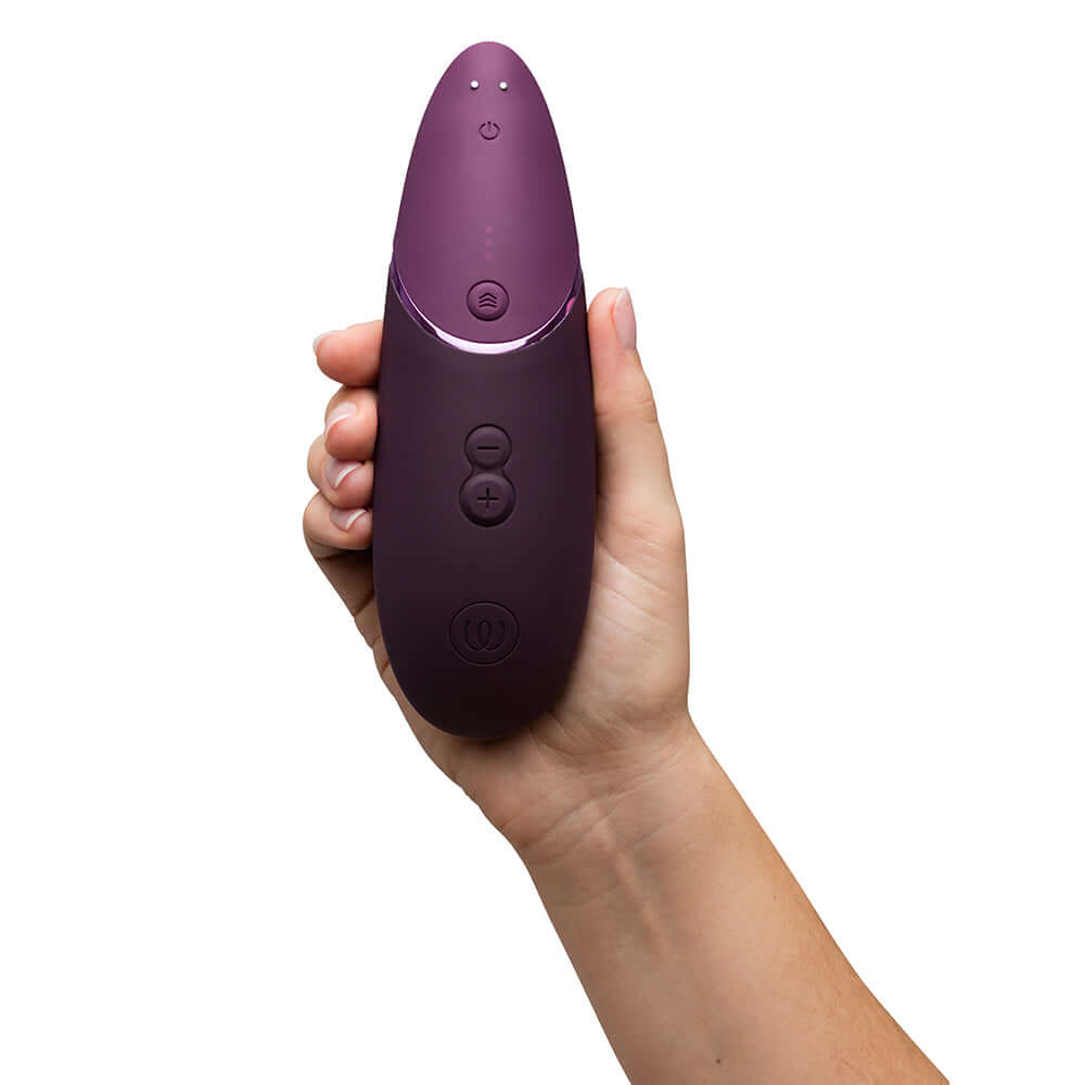 Womanizer Next Rechargeable Silicone Clitoral Stimulator - Dark Purple