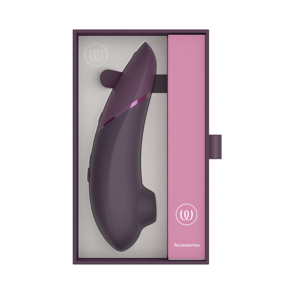 Womanizer Next Rechargeable Silicone Clitoral Stimulator - Dark Purple