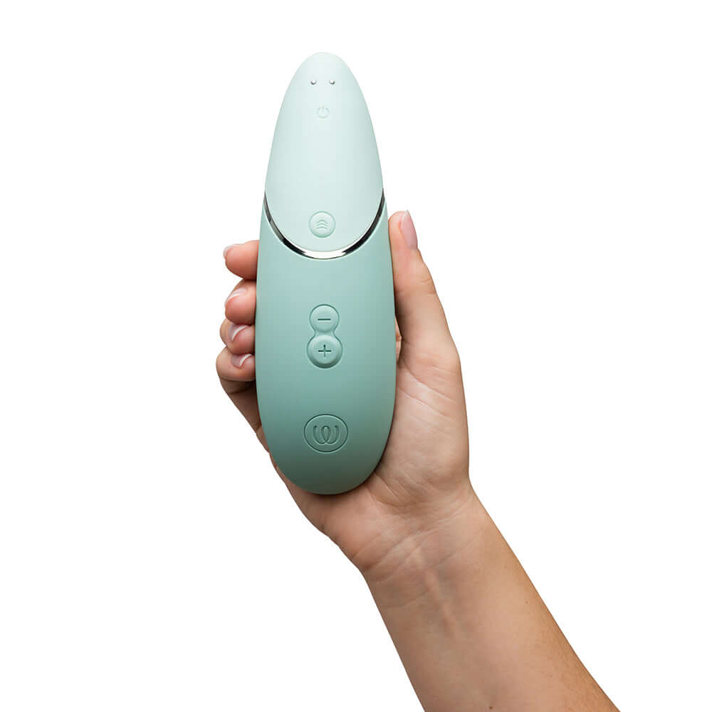 Womanizer Next Rechargeable Silicone Clitoral Stimulator - Sage
