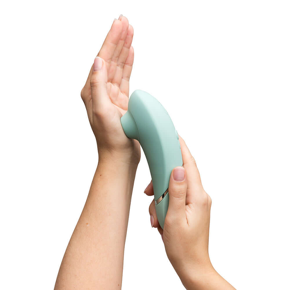Womanizer Next Rechargeable Silicone Clitoral Stimulator - Sage