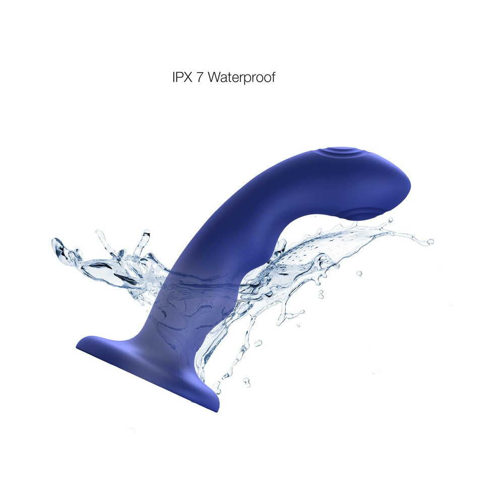 Strap-On-Me Tapping Dildo Wave Night Blue