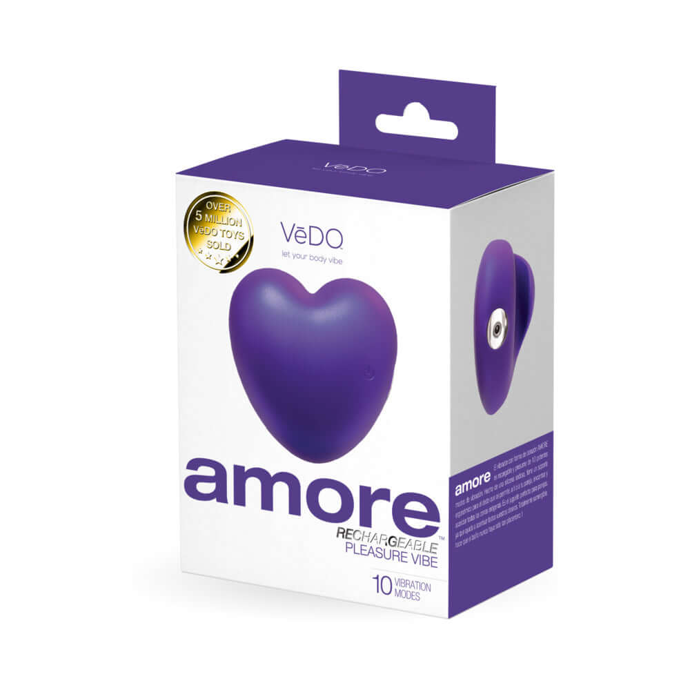 VeDO Amore Rechargeable Pleasure Vibe Purple