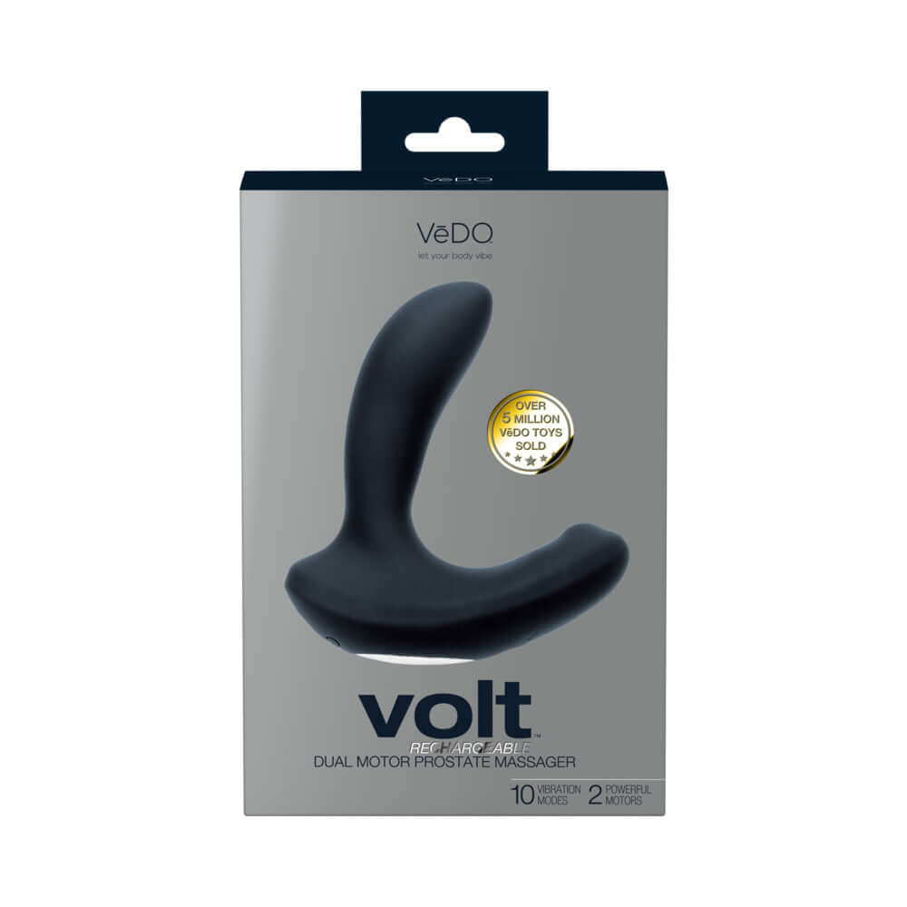 VeDO Volt Rechargeable Prostate Vibe Black