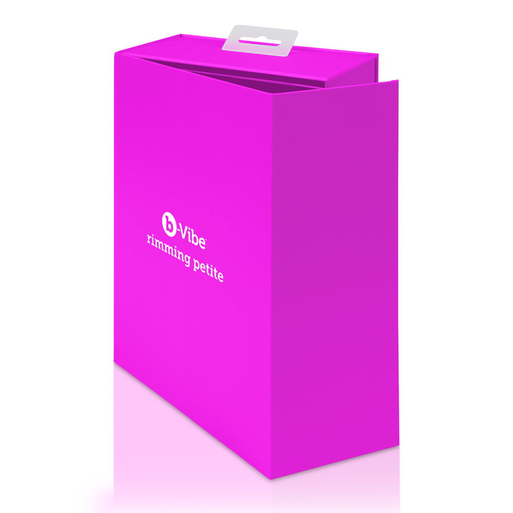 b-Vibe Rimming Petite Rotating and Vibrating Remote Control Plug Fuchsia