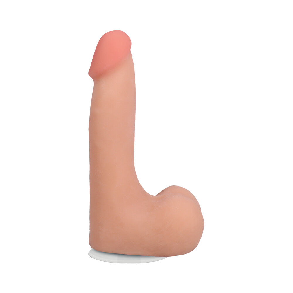 The Realistic Cock 7 inches ULTRASKYN Vac-U-Lock Dildo with Balls Vanilla