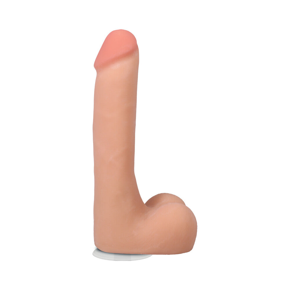 The Realistic Cock 9 inches ULTRASKYN Vac-U-Lock Dildo with Balls Vanilla