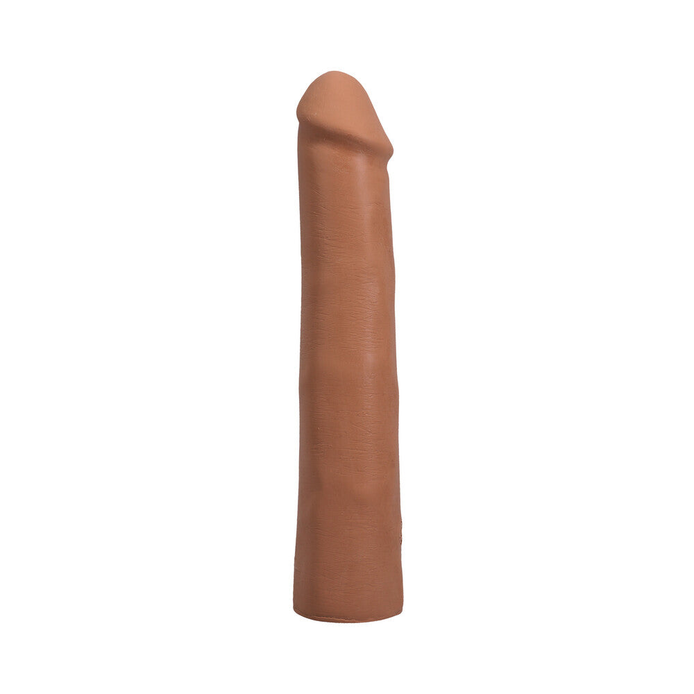 The Realistic Cock 9 inches ULTRASKYN Vac-U-Lock Dildo Caramel
