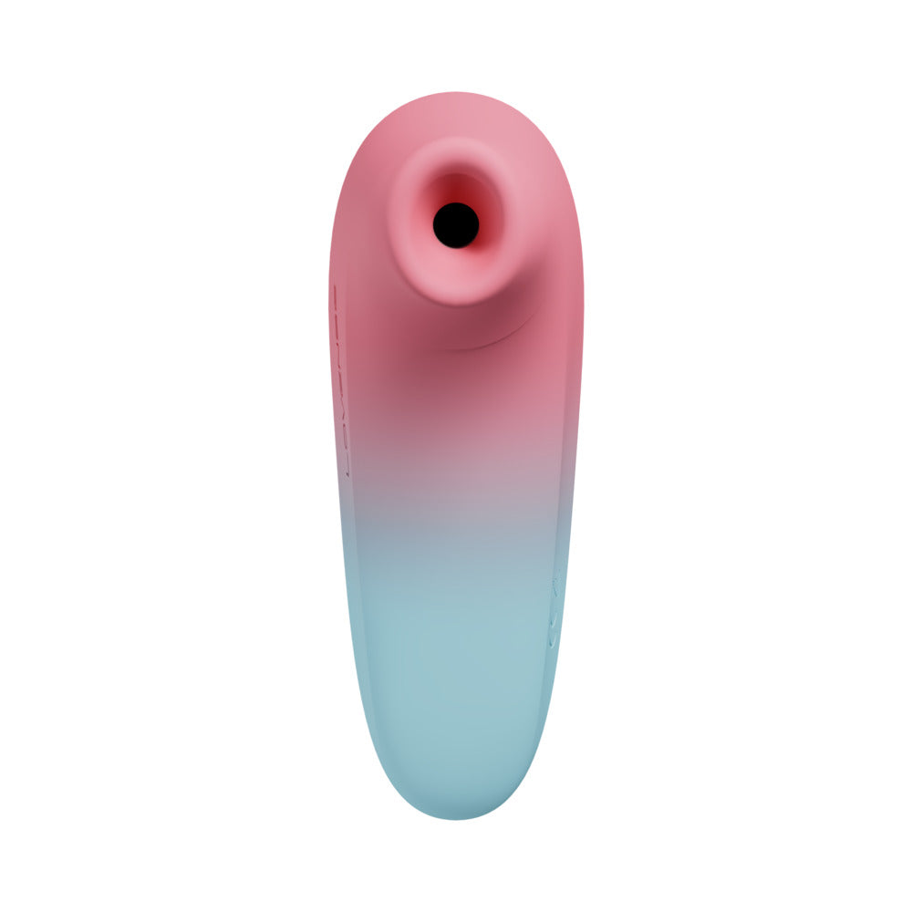 Tenera 2 Rechargeable Silicone Clitoral Suction Stimulator - Pink/Blue