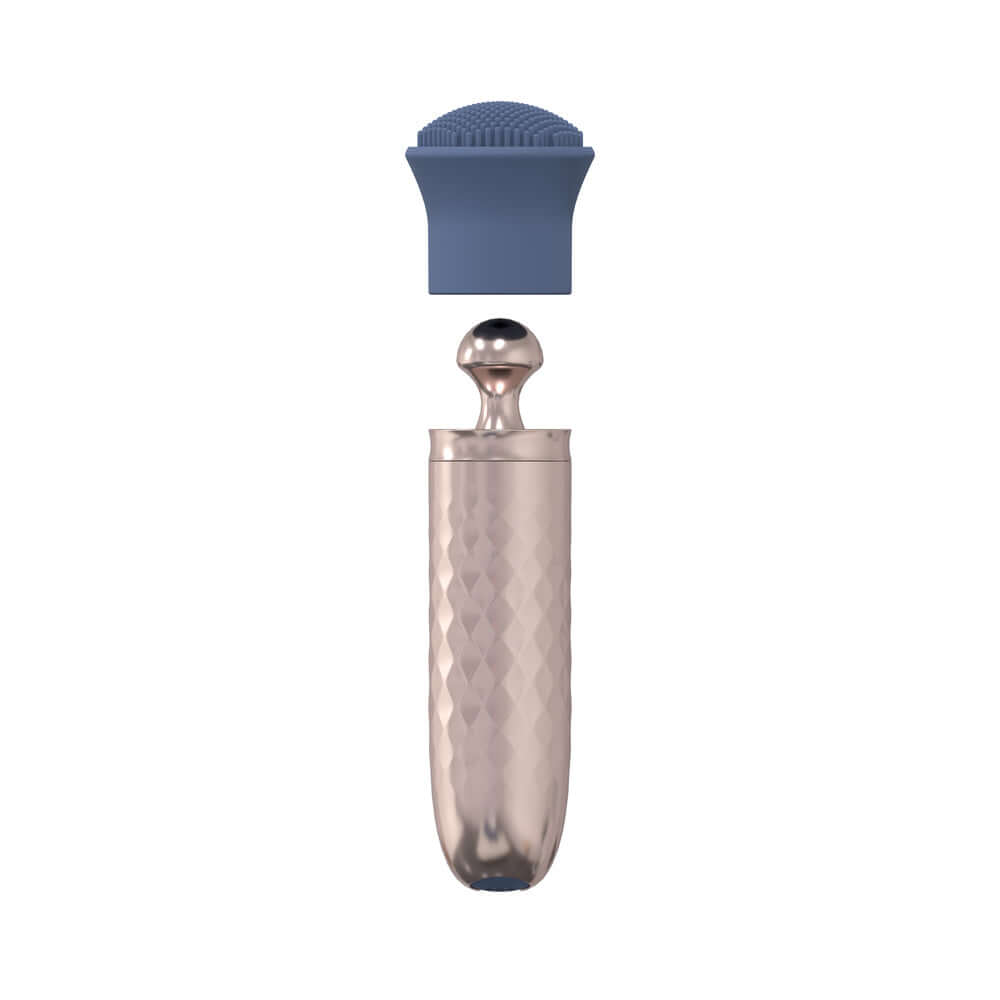 LoveLine The Thrill Wand Silicone Rechargeable Splashproof Blue