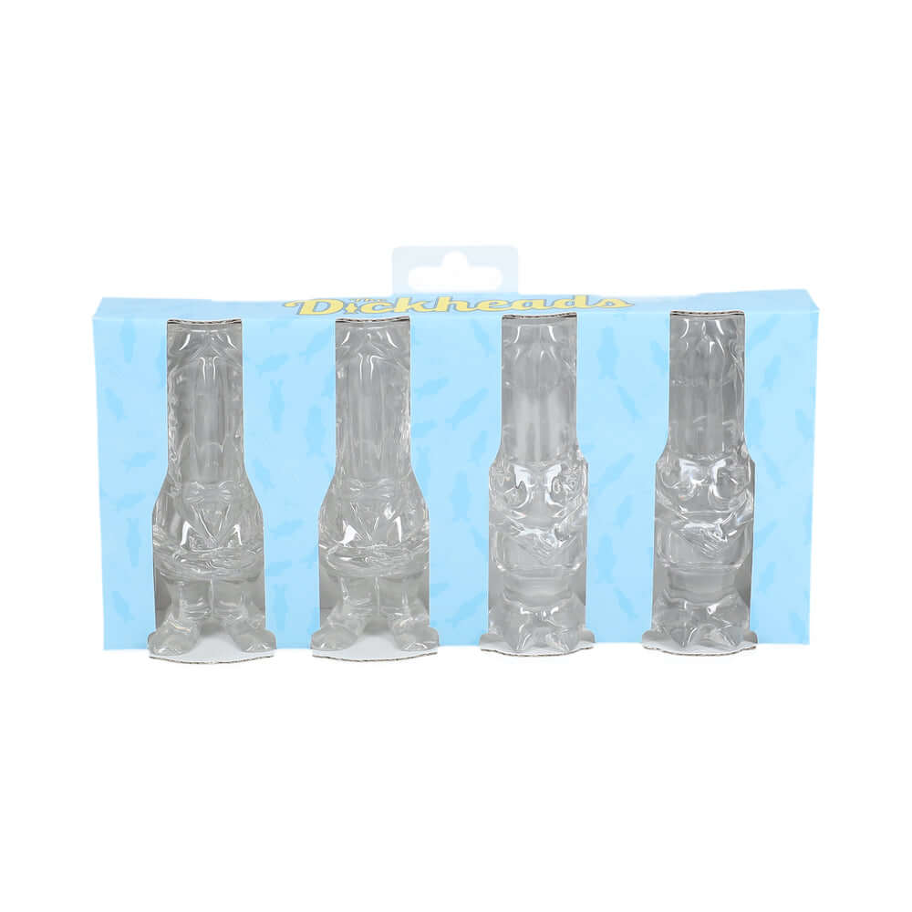 The Dickheads Couples Tall Shot Glass Clear