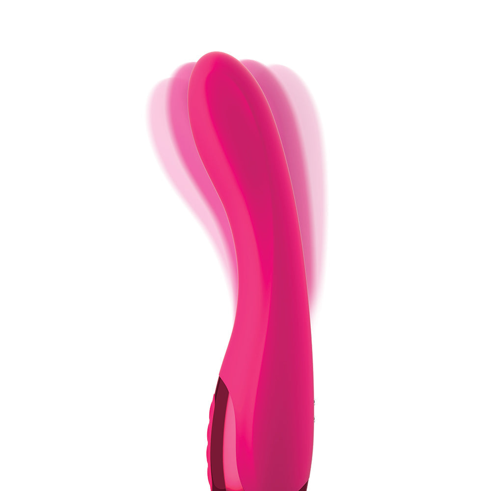 JimmyJane Apex Rechargeable Silicone Dual Vibrator - Pink