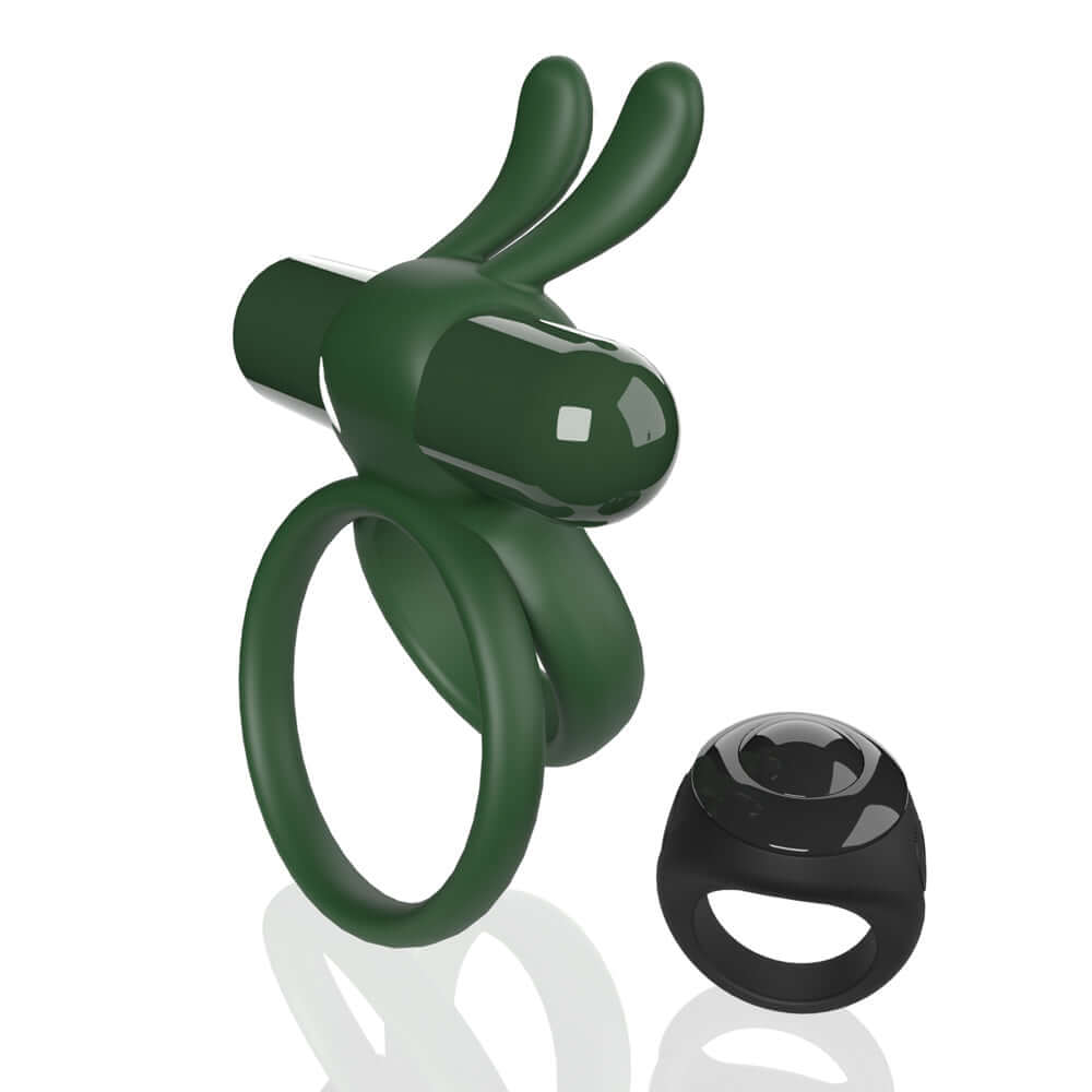 Screaming O Remote Controlled Ohare XL Vibrating Ring Green