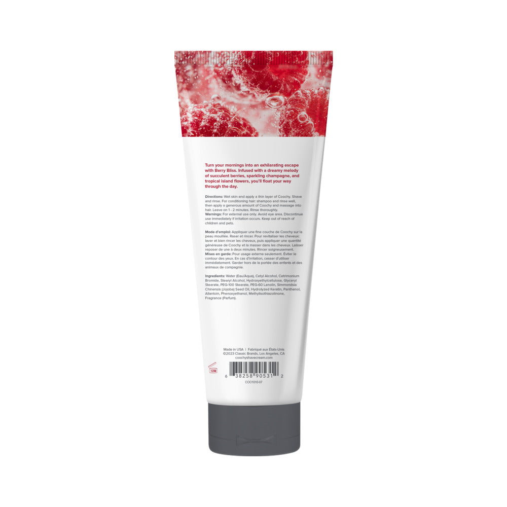 Coochy Berry Bliss Shave Cream 7.2 oz