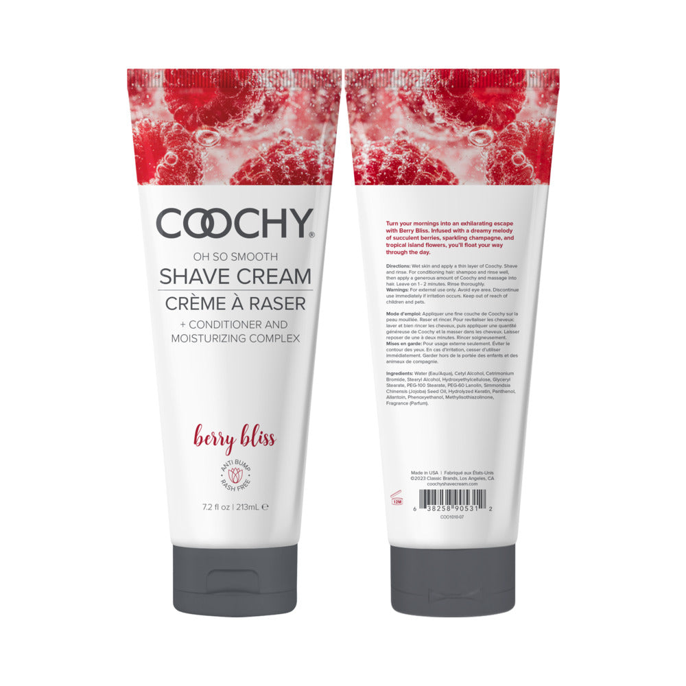 Coochy Berry Bliss Shave Cream 7.2 oz