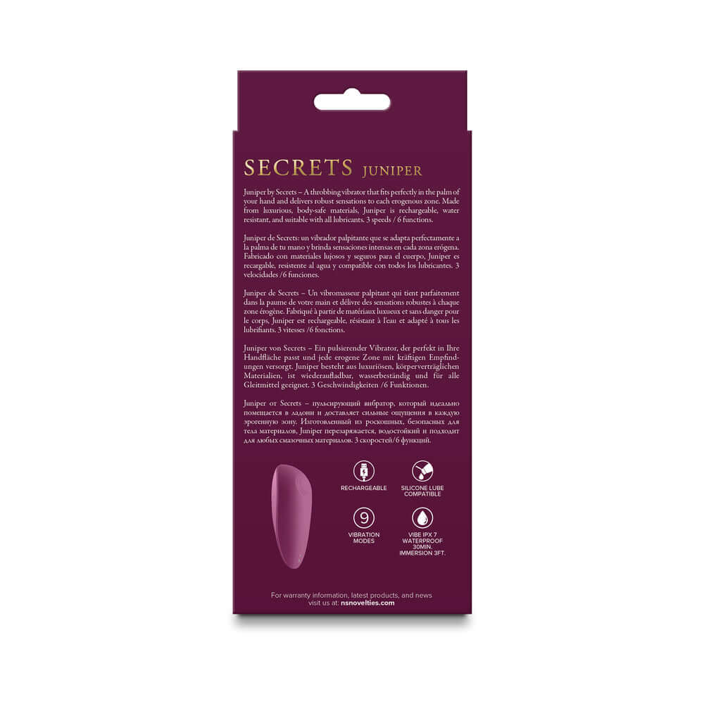Secrets Juniper Throbbing Vibe Ruby