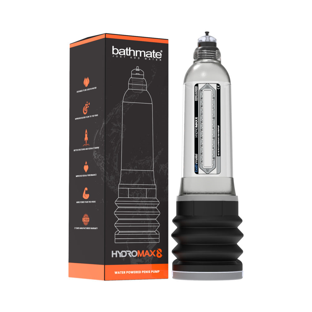 Bathmate Hydromax 8 Clear Penis Pump