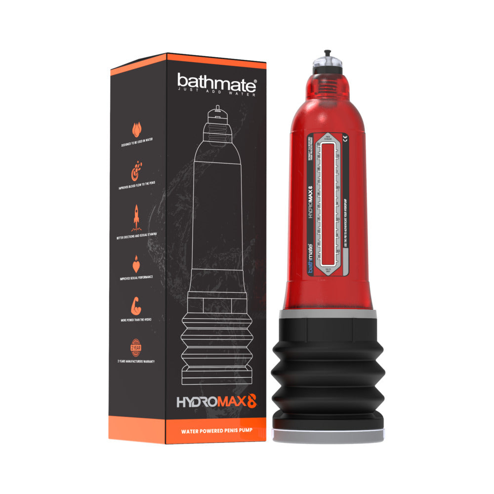 Bathmate Hydromax8 Red Penis Pump