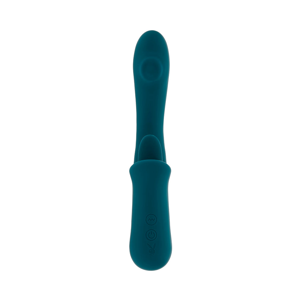Playboy Harmony Deep Teal Tongue Vibrator
