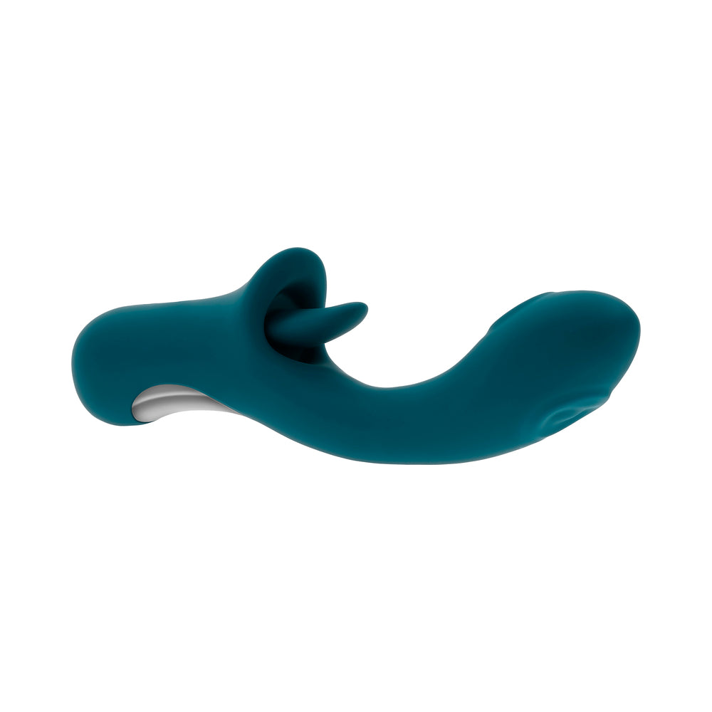 Playboy Harmony Deep Teal Tongue Vibrator