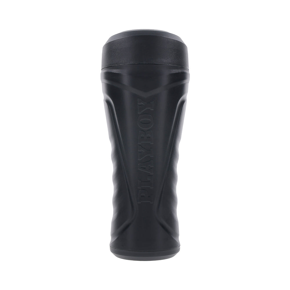 Playboy The Urge Medium Stroker Non-Vibrating TPE Black