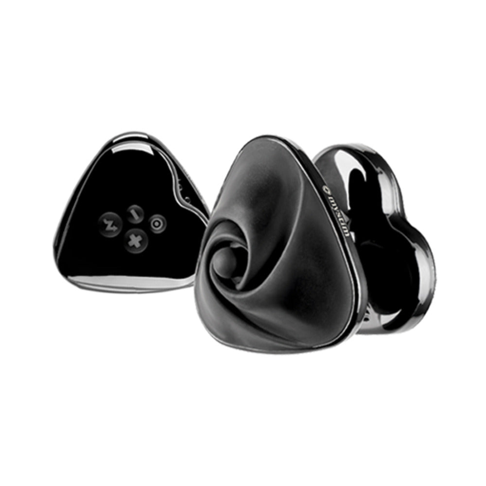 Mystim Heart's Desire eStim Lay On Vibrator Black