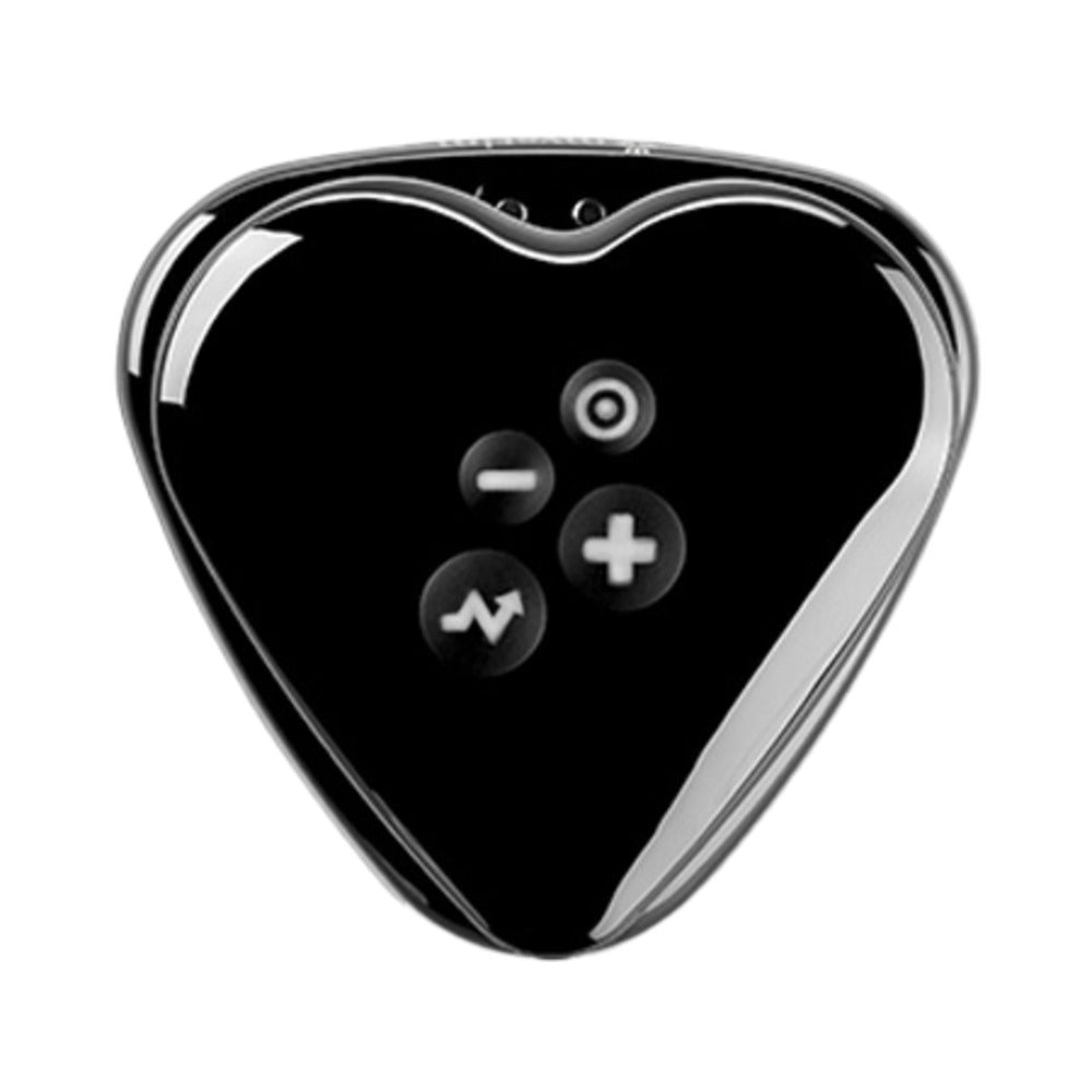 Mystim Heart's Desire eStim Lay On Vibrator Black