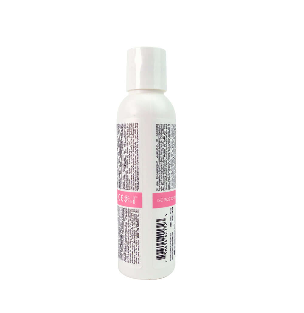 JO Actively Trying Paraben-Free Water-Based Lubricant 4 Oz bottle with detailed ingredient label.