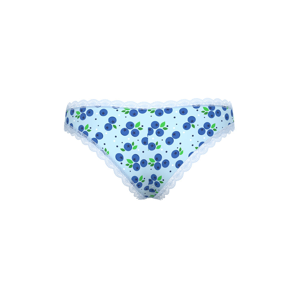 Magic Silk Sweet Treats Boy Short with Lube Blueberry Queen Size