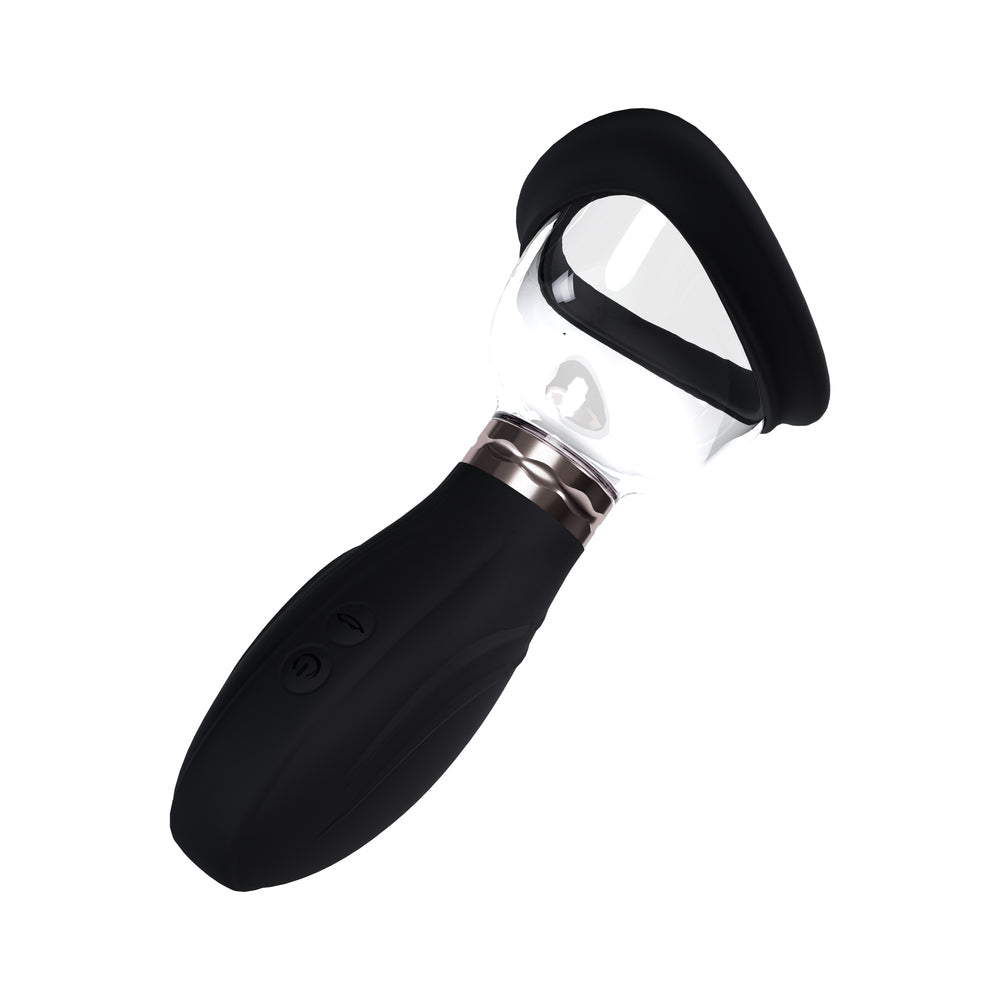 Pumped Delightful Automatic Rechargeable Vulva & Breast Pump Black