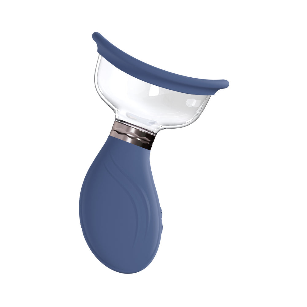 Pumped Delightful Automatic Rechargeable Vulva & Breast Pump Blue