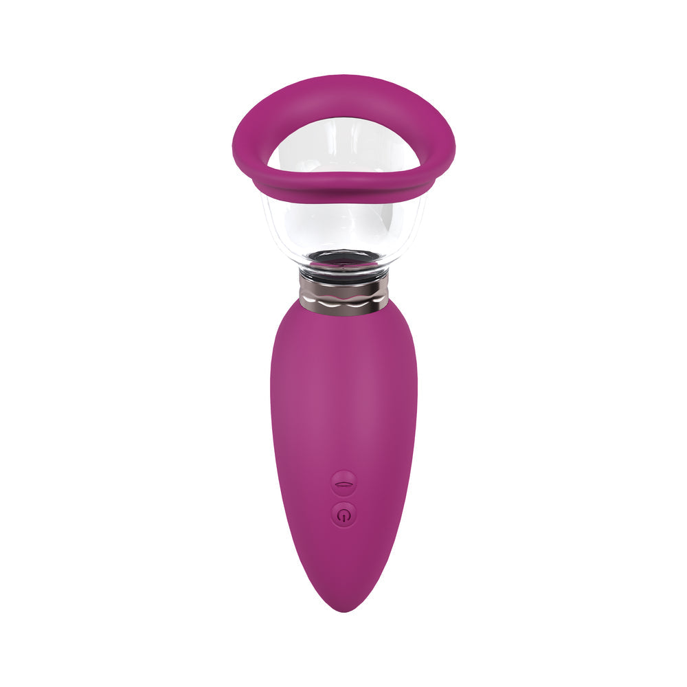 Pumped Arousing Automatic Rechargeable Vulva & Breast Pump Pink