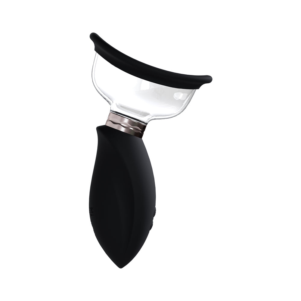 Pumped Arousing Automatic Rechargeable Vulva & Breast Pump Black