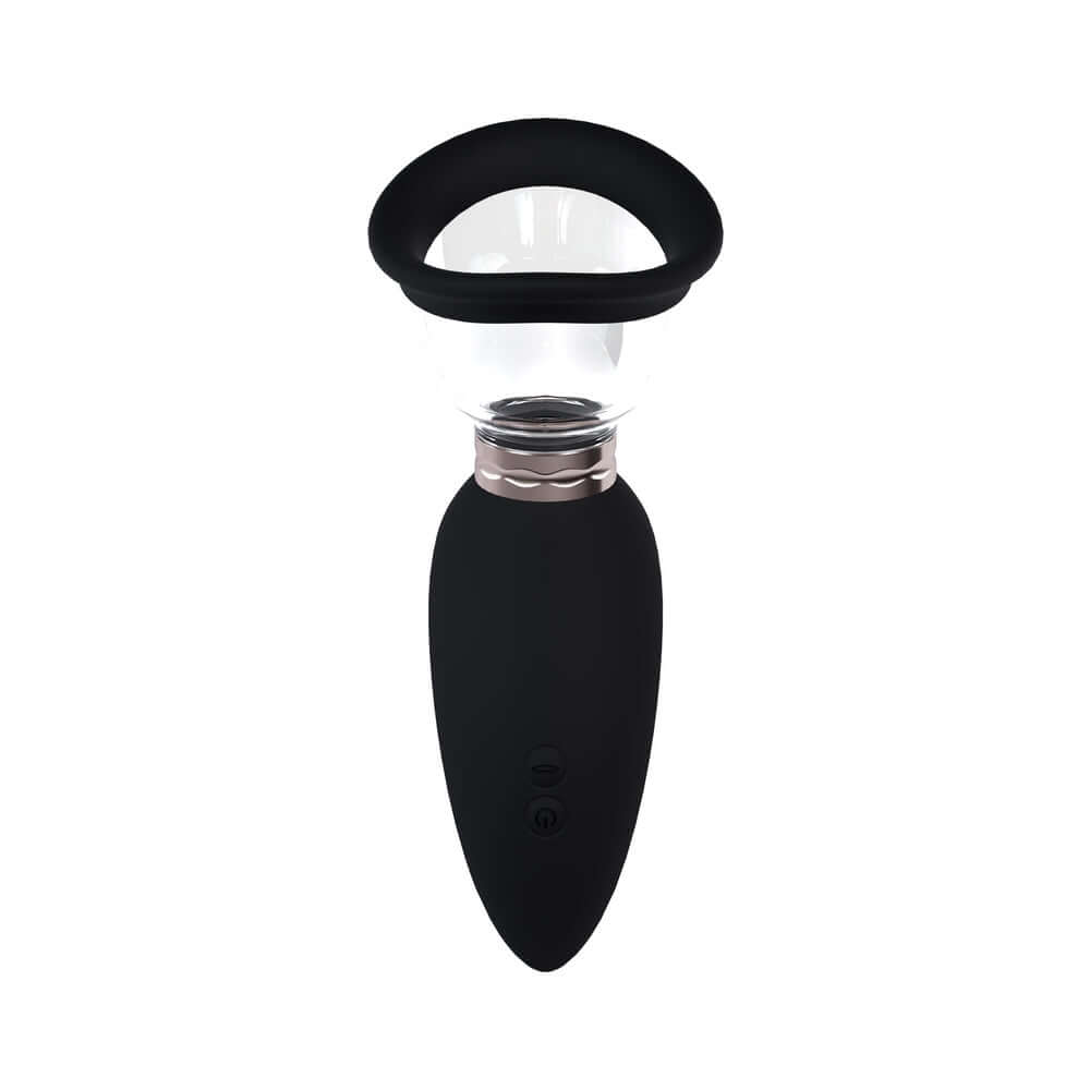 Pumped Arousing Automatic Rechargeable Vulva & Breast Pump Black