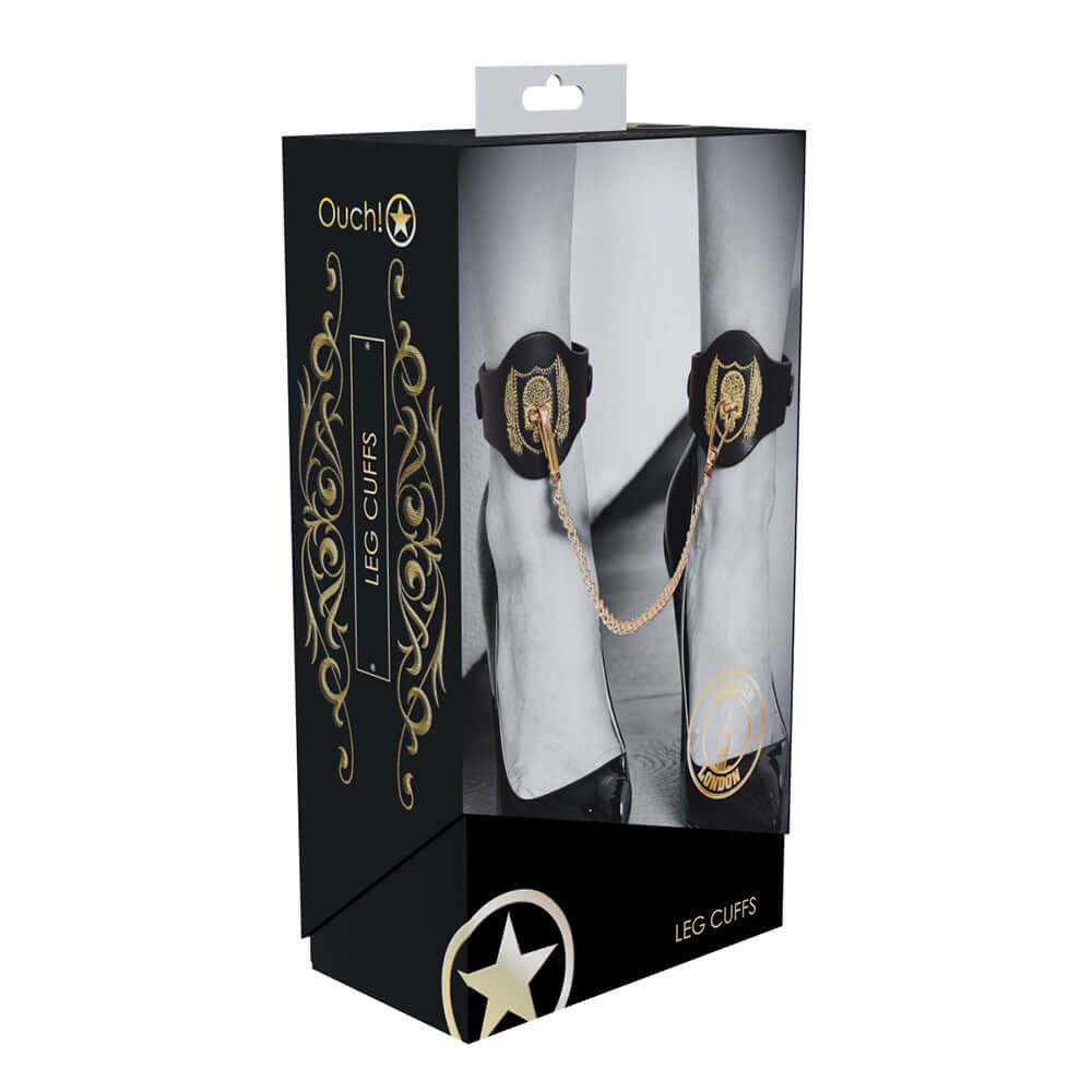 Ouch! International London Collection Leg Cuffs