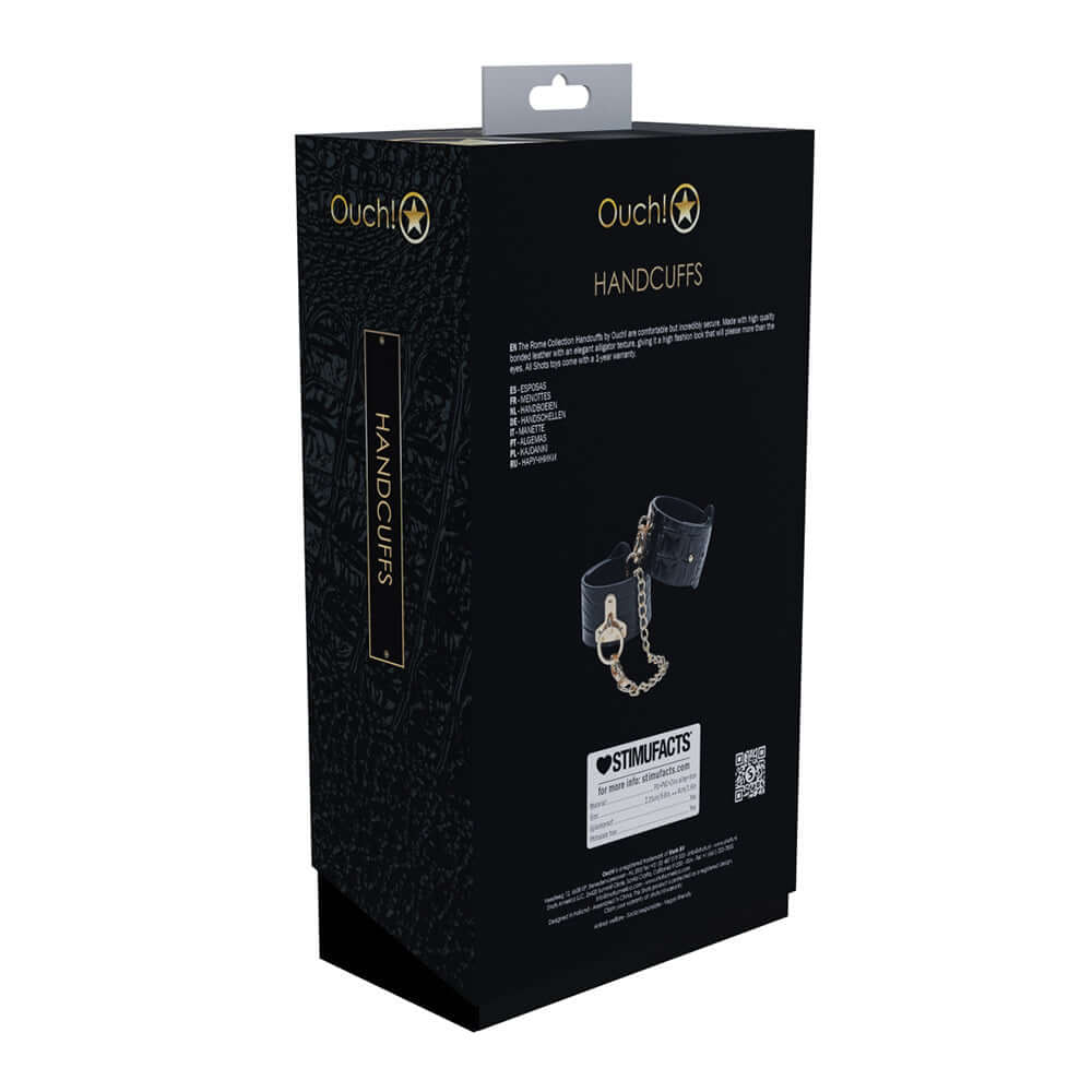 Ouch! International Rome Collection Handcuffs