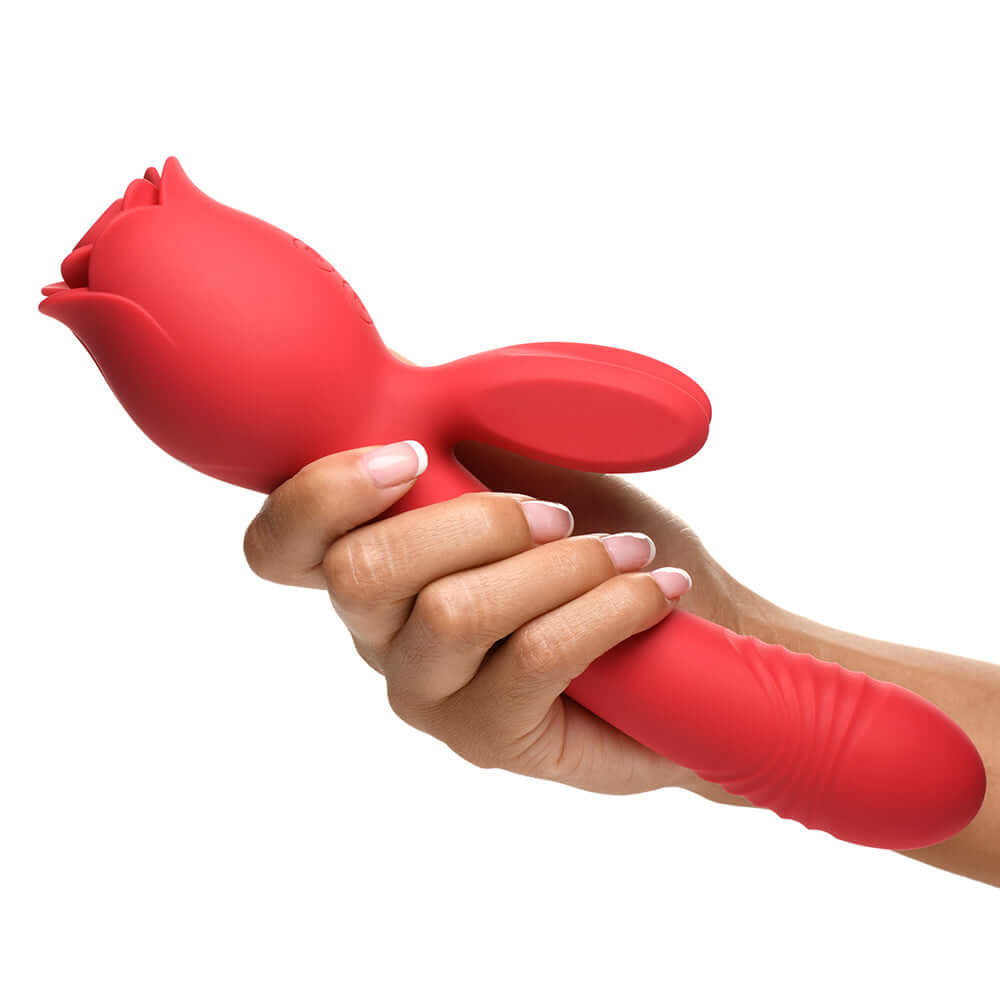 Bloomgasm Blooming Bunny Sucking & Thrusting Silicone Rabbit Vibrator