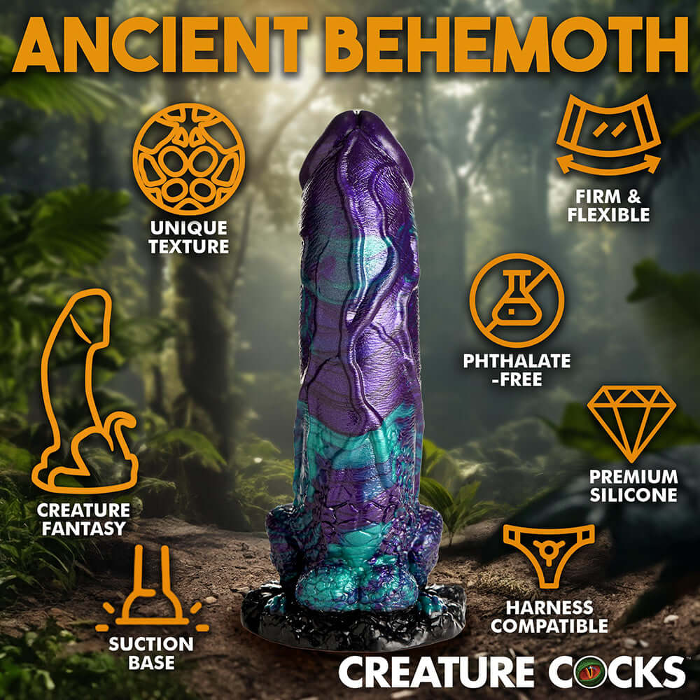 Creature Cocks XL Dino Dick Dinosaur Silicone Dildo